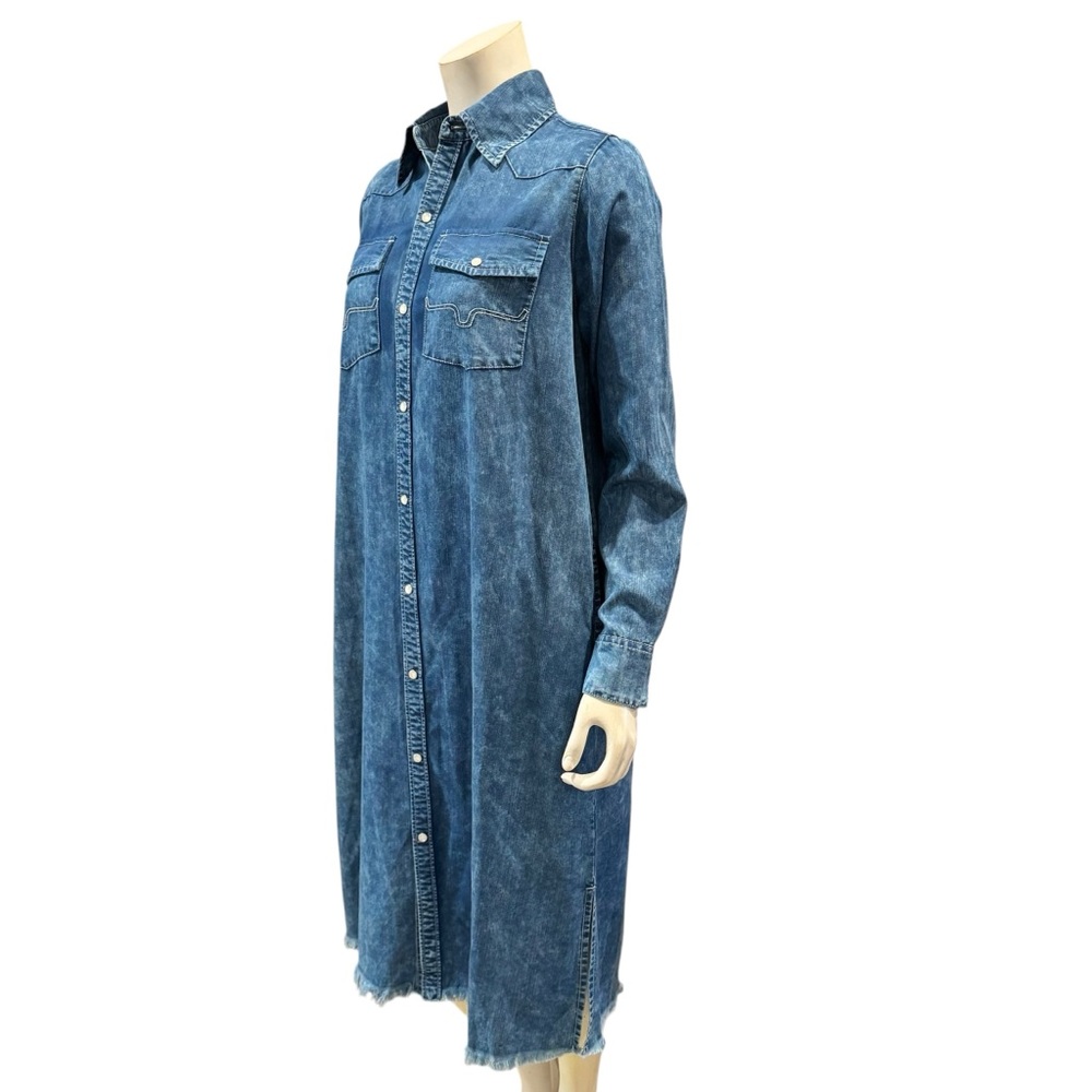 Kimes Ranch Sundowner Chambray Shirt Dress - Picture 6 of 16